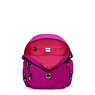 City Zip Small Backpack, Fuchsia Night, small