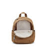 Delia Mini Backpack, Soft Almond, small