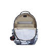 Seoul Large Printed 15" Laptop Backpack, Cool Camo Grey, small