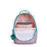 Seoul Large Printed 15" Laptop Backpack, Poppy Geo, small
