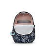 Seoul Large Printed 15" Laptop Backpack, Flower Field, small