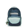 Seoul Large 15" Laptop Backpack, Sea Green Bl, small