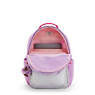 Seoul Large 15" Laptop Backpack, Purple Candy Block, small