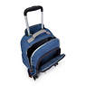 New Zea 15" Laptop Rolling Backpack, Fantasy Blue Block, small