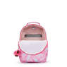 Seoul Small Printed Tablet Backpack, Garden Clouds, small