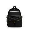 Tina Large 15" Backpack, Basket Weave Black, small