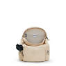 City Zip Mini Backpack, Back To Beige, small