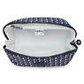 Mirko Small Printed Toiletry Bag, 3D K Blue, small