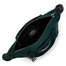 Art Compact Crossbody Bag, Deepest Emerald, small