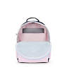 Damien Medium Laptop Backpack, Pink Blue, small