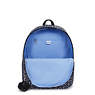 Delia Medium Printed Backpack, 3D K Blue, small