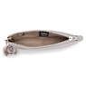 Niylah Metallic Wristlet, Smooth Silver Metallic, small