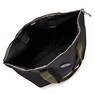 Davian Packable Tote Bag, Black Green, small