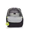 Kagan 16" Laptop Backpack, Jet Black Stripe, small