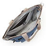 Freezia 15" Laptop Tote Bag, Perri Blue Woven, small