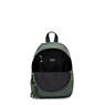 New Delia Compact Printed Backpack, Signature Green Embossed, small