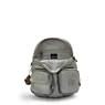 Lovebug Small Metallic Backpack, Moon Grey Metallic, small