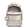 Sanaa Large Metallic Rolling Backpack, Shimmering Spots, small