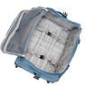 Discover Small Carry-On Rolling Luggage Duffle, Blue Eclipse Print, small
