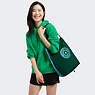 Hip Hurray Packable Tote Bag, Jungle Green Trq, small