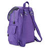 RAVIER Medium PATENT BACKPACK, Truly Black Rainbow, small