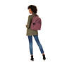 Bizzy Boo Metallic Backpack Diaper Bag, Artisanal K Embossed, small