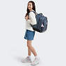 Class Room Metallic 17" Laptop Backpack, Admiral Blue, small