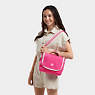 New Kichirou Lunch Bag, Power Pink Translucent, small