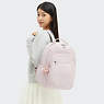 Seoul Large Metallic 15" Laptop Backpack, Pink Shine, small