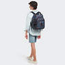 Seoul Large Printed 15" Laptop Backpack, Gaming Grey, small