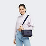 Abanu Medium Printed Crossbody Bag, Electric Blue, small