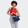 Minta Shoulder Bag, Black Blue Beige, small