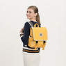 Leonie Small Backpack, Lemon Glaze Rainbow Zipper, small