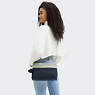 Hadia Shoulder Bag, Blue Block F24, small