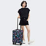 Spontaneous Small Printed Rolling Luggage, Spectral Orchid, small