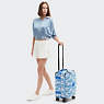 Spontaneous Small Printed Rolling Luggage, Diluted Blue, small