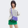 Emily in Paris Riri Quilted Crossbody Bag, Glossy Lilac, small