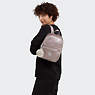 Marlee Metallic Backpack, Hazelnut Met GG, small
