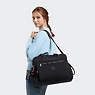 Alanna Diaper Bag, Black Tonal, small