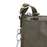 Mikaela Metallic Crossbody Bag, Desert Green Metallic, small