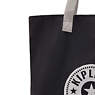 Hip Hurray Packable Tote Bag, Hurray Black, small