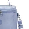 Graham Metallic Lunch Bag, Clear Blue Metallic, small