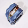 Amory Small Metallic Backpack, Blue Bleu 2, small