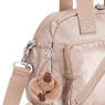 Defea Metallic Shoulder Bag, Quartz Metallic, small
