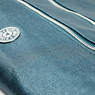 Bridget Metallic Handbag, Deep Sky Blue C, small