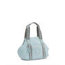 Art Mini Shoulder Bag, Fairy Aqua Metallic, small