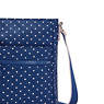 New Angie Printed Crossbody Bag, Soft Dot Blue, small
