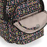 Seoul Small Printed Tablet Backpack, Floral Mozzaik, small