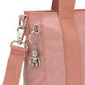 Asseni Mini Tote Bag, Fresh Pink Metallic, small
