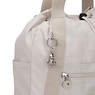 Art Small Tote Backpack, Glimmer Grey, small